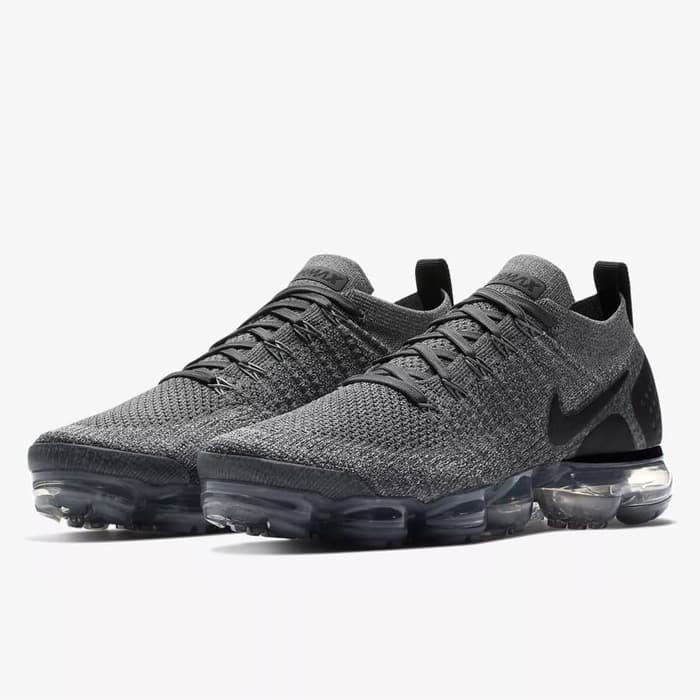 vapormax flyknit 2 black dark grey