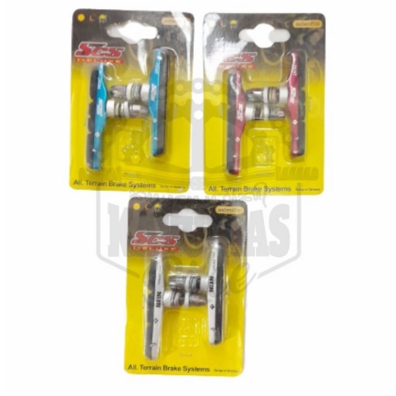 BRAKE PAD - KAMPAS REM V-BRAKE SCS DELUXE