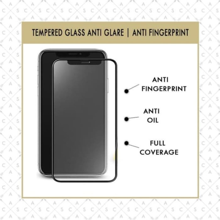 CASA Tempered Glass Anti Glare Matte iPhone 11 / 11 Pro / 11 Pro Max