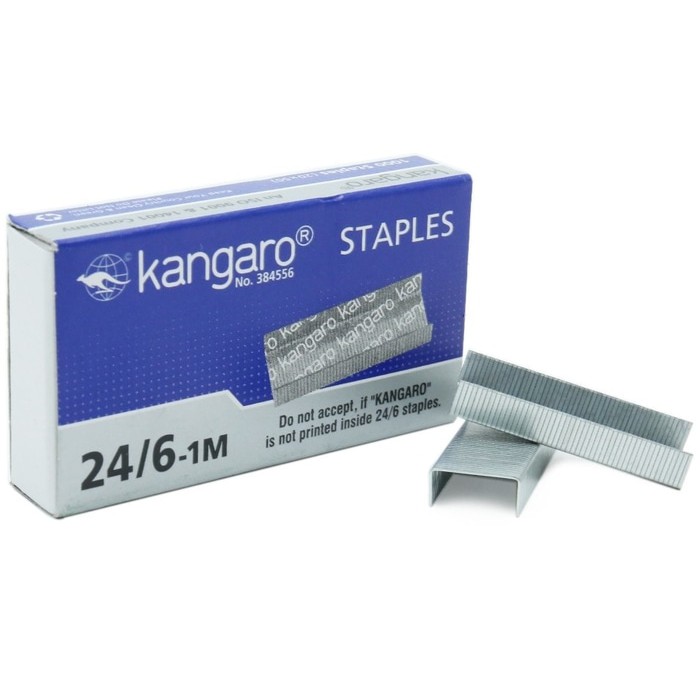 

Staples Kangaro no. 3 no. 24 / 6 - 1M Steples Hekter