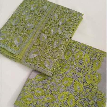 Kain Kebaya Bordir Payet | Kebaya Kartini Kutubaru | Kebaya Pesta Wisuda | Abaya Muslim Modern Bordi