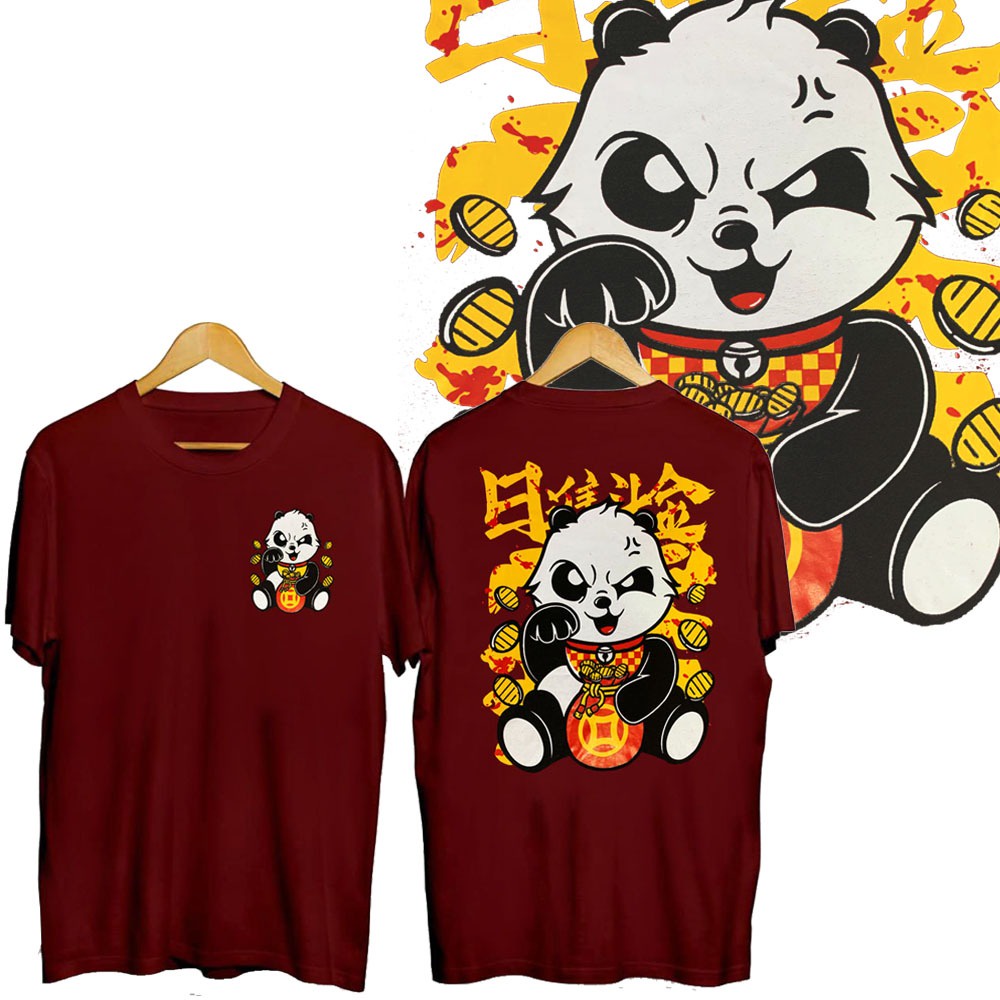 PANDA COIN / KAOS MURAH / KAOS DISTRO / KAOS PRIA / KAOS JAPAN / A5 / DISTROBOYOOFICIAL