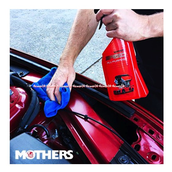 Mothers Speed All Purpose Cleaner 710ml Engine Degreaser Pembersih Mesin Exterior Penghilang Oli interior Dashboard Serbaguna Untuk Mobil MotherSpeed