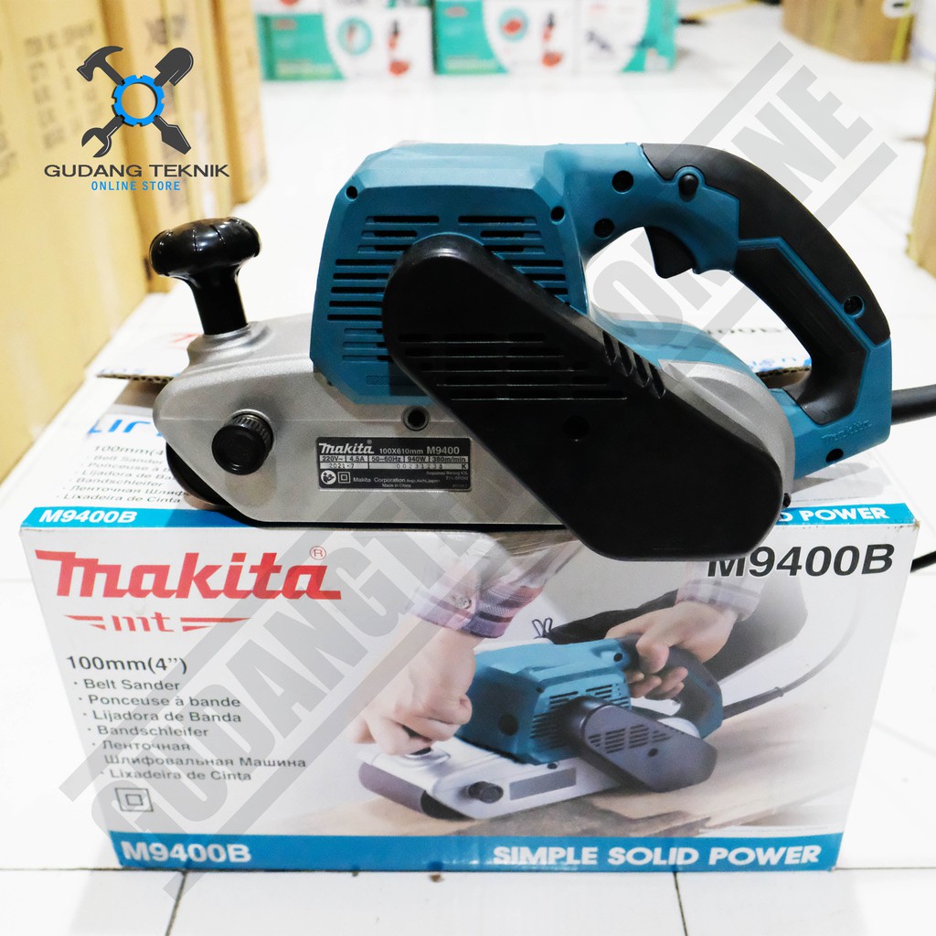 Mesin Amplas Belt Sander Makita M9400B / Mesin Amplas Tank Makita M-9400B