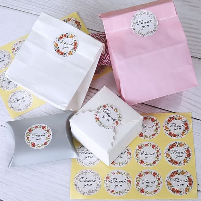 

JGO STICKER PACKING BAKING KUE COOKIES TEMPELAN Sticky Stiker