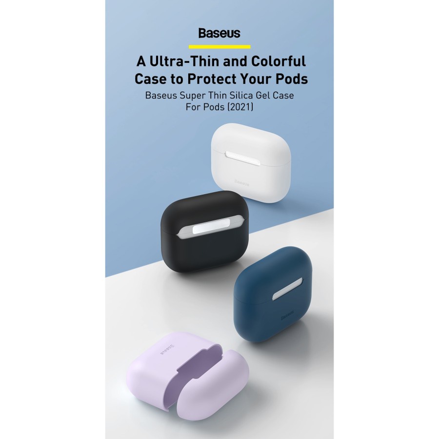 Baseus Airpods 3 Case Casing Airpods 3 2021 Silica Gel Silicone Airpods 3