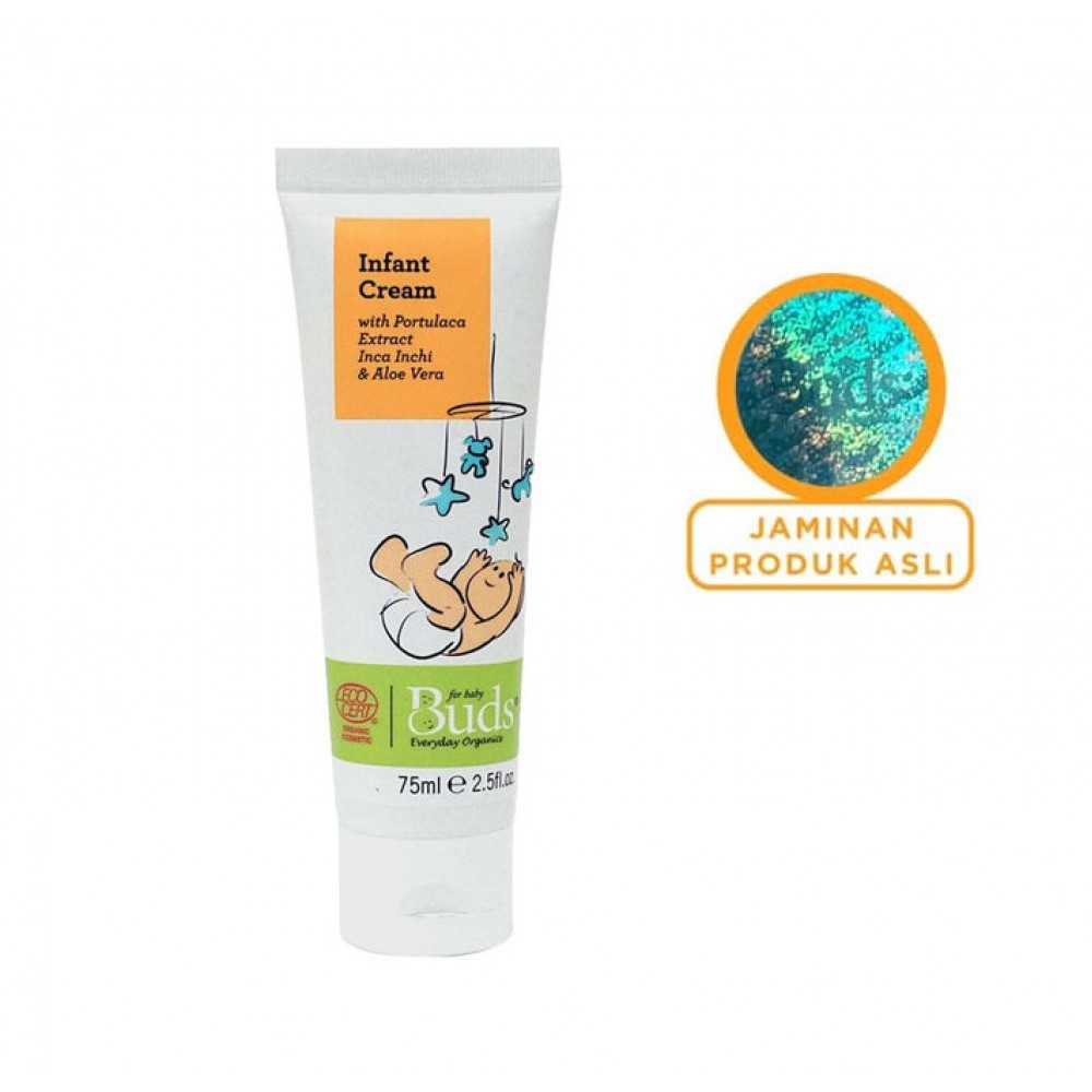 Buds Everyday Organic Infant Cream - 75ml