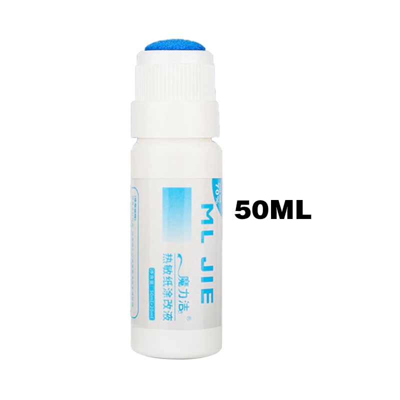 50ML Thermal Paper Correction Fluid/Cairan Penghapus Tinta Thermal/Cairan Koreksi Kertas Termal