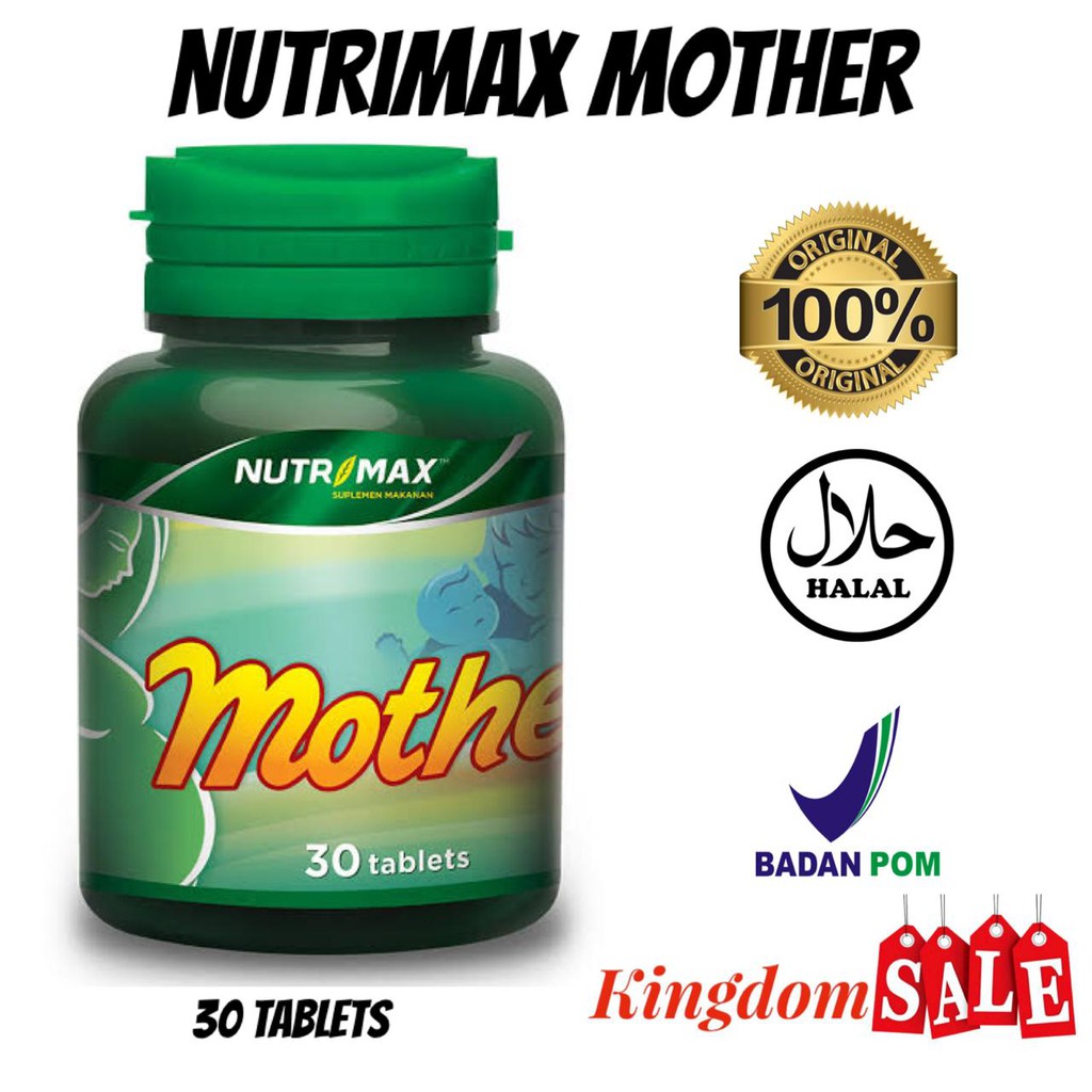 Nutrimax Mother 30 Tablet untuk Ibu Hamil Shopee Indonesia Nutrimax Mother 30 Tablet untuk Ibu Hamil Shopee Indonesia