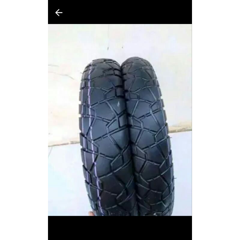 Sepasang ban semi trail set matick ring 14