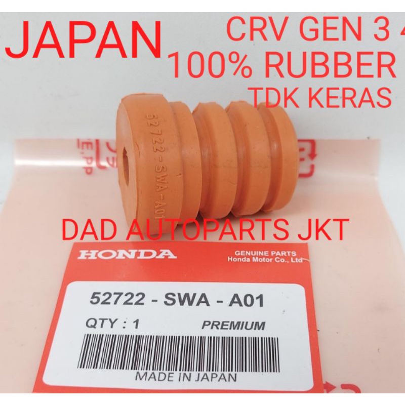 KARET STOPPER SHOCK BELAKANG CRV GEN 3 4