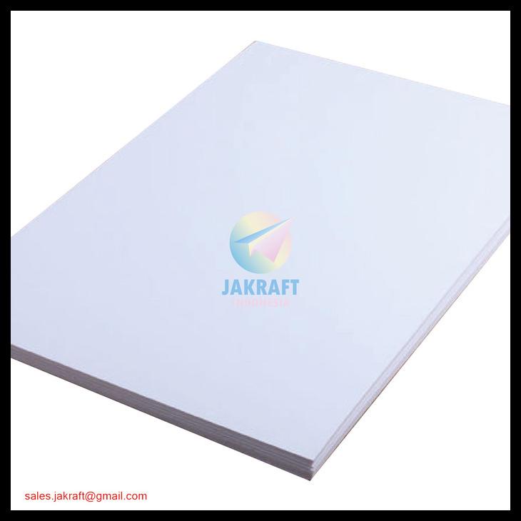 

Kertas Karton Hvs Tebal A4 200 Gram Gsm Brief Card Kartu Tik Doff Doft Kode 69