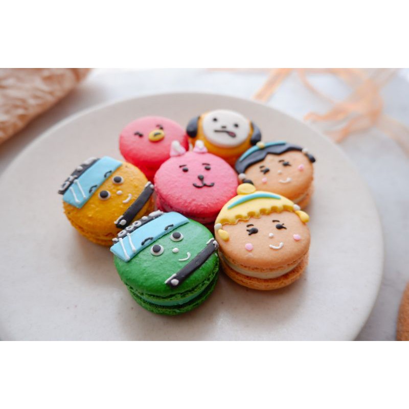 REGULAR MACARON KARAKTER ISI 6PCS