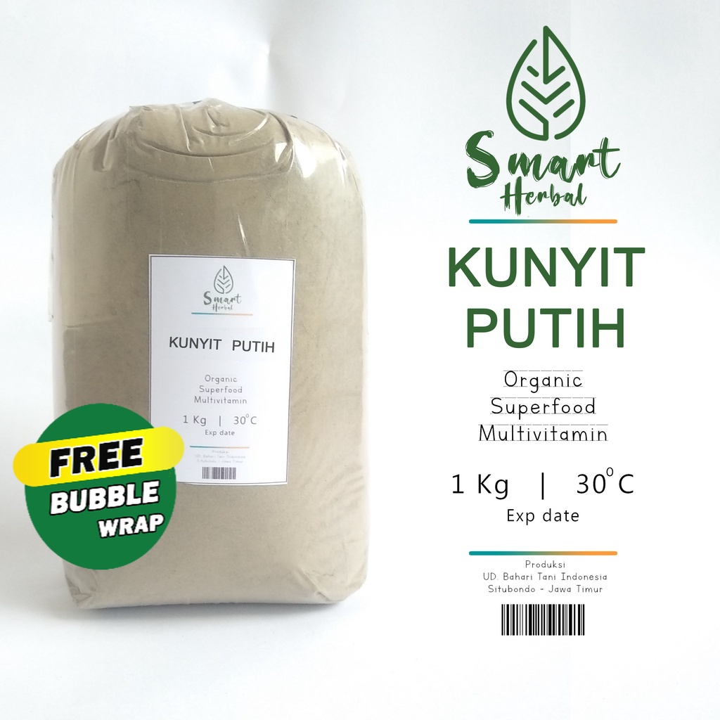 

BUBUK KUNYIT PUTIH 1 KG KUALITAS PREMIUM