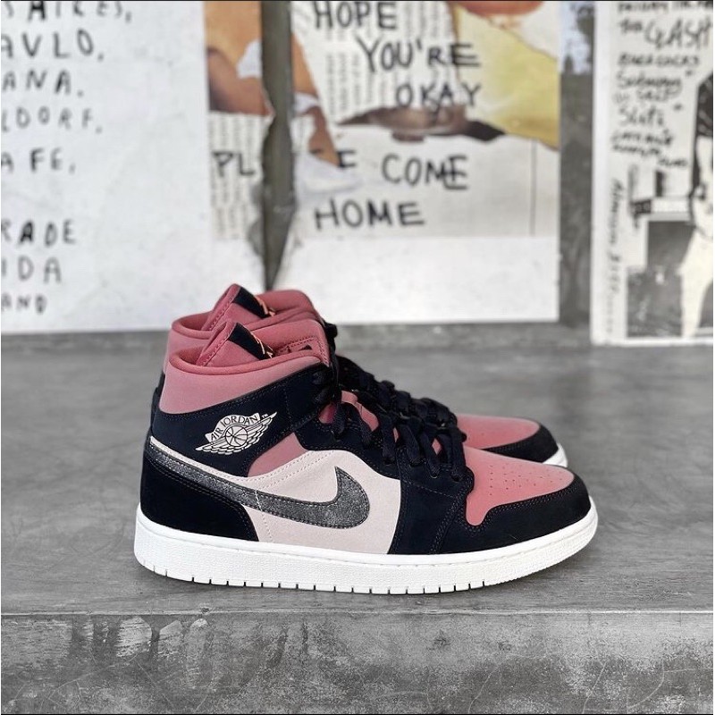 Nike Air Jordan 1 Mid Dusty Pink Original