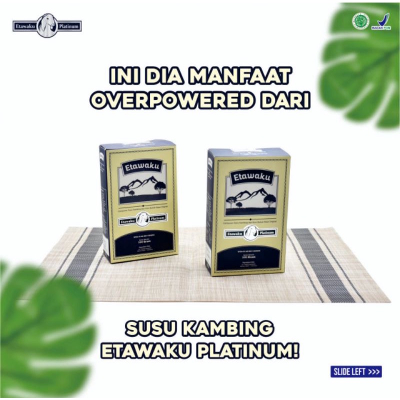

Susu Kambing Bubuk Etawaku Platinum 200 gr