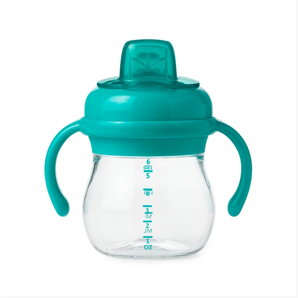 OXO Tot Grow Soft Spout Cup with Removable Handles - Sippy Cup Bottle Bayi Botol Minum Training Baby Oxotot