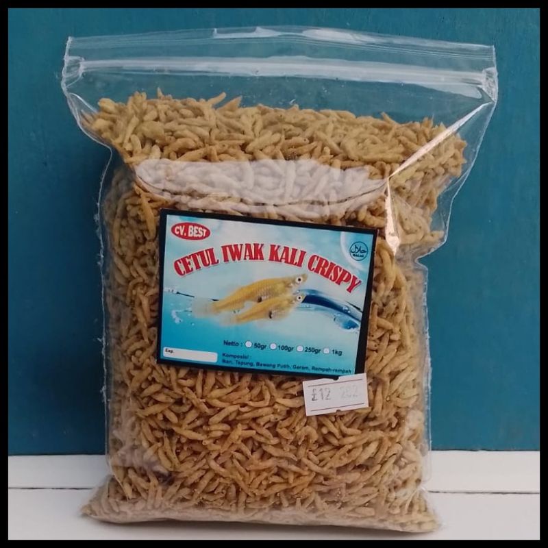 

CETUL TERI CRISPY AIR TAWAR 250GR ENAK BERGIZI