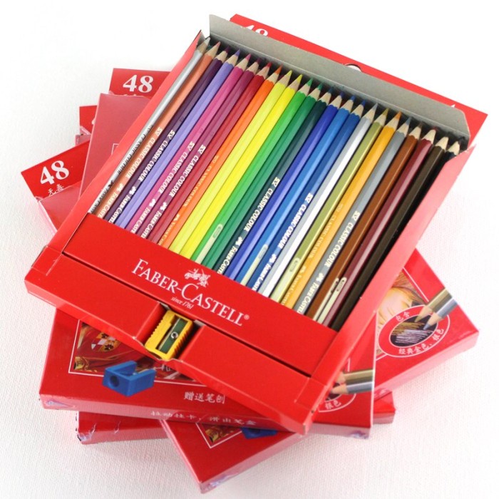 

WARNAPENSIL- COLOR PENCIL / PENSIL WARNA FABER CASTELL CLASSIC (48 WARNA) -PENSIL WARNA