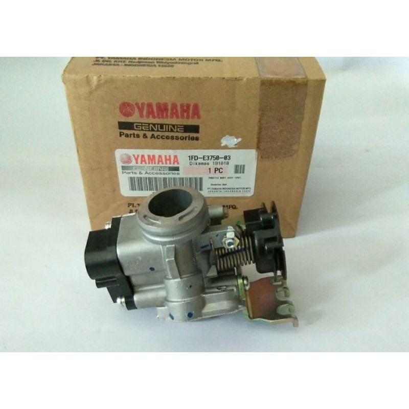 THROTTLE BODY TROTEL BODI TB FORCE FI ASLI ORI YAMAHA 1FD E3750 05