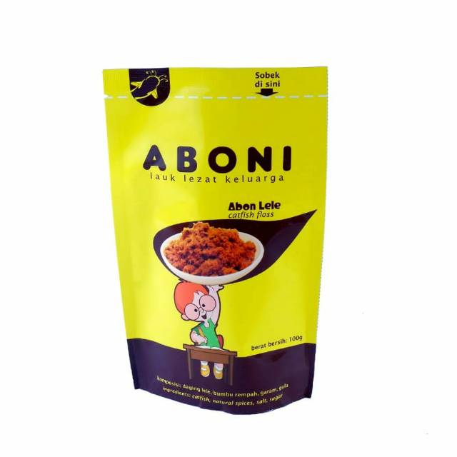 Aboni Abon Lele Sehat Non MSG 100gram