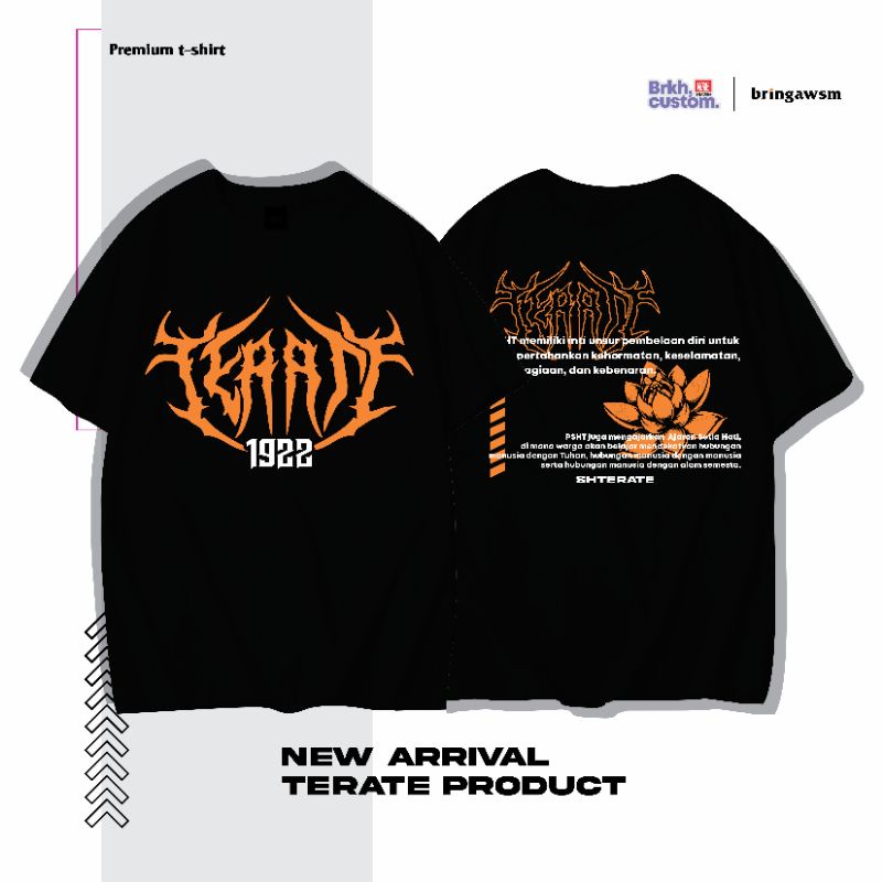 KAOS TERATE | KAOS PSHT | KAOS SETIA HATI | KAOS SH | KAOS DISTRO