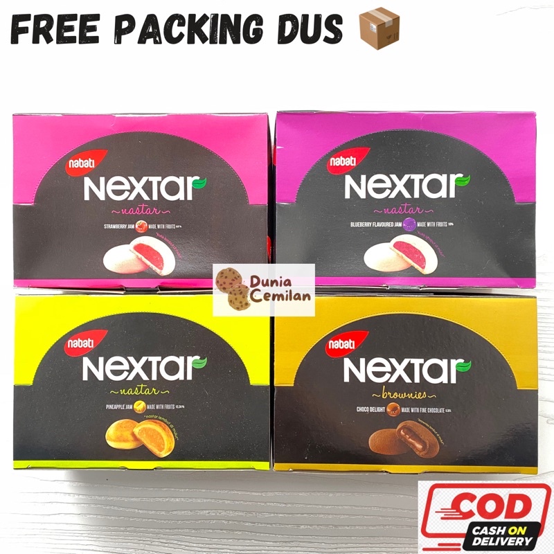 [TERMURAH!] Nabati Nextar 1PAK (10pcsX42gr) - Kue Kering Biskuit Selai