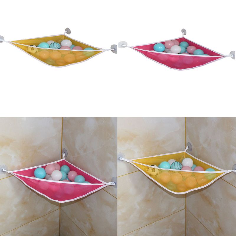Mary Home Kamar Mandi Anak Anak Jaring Sedot Bak Mesh Bag PVC Buatan Perlengkapan Tahan Lama