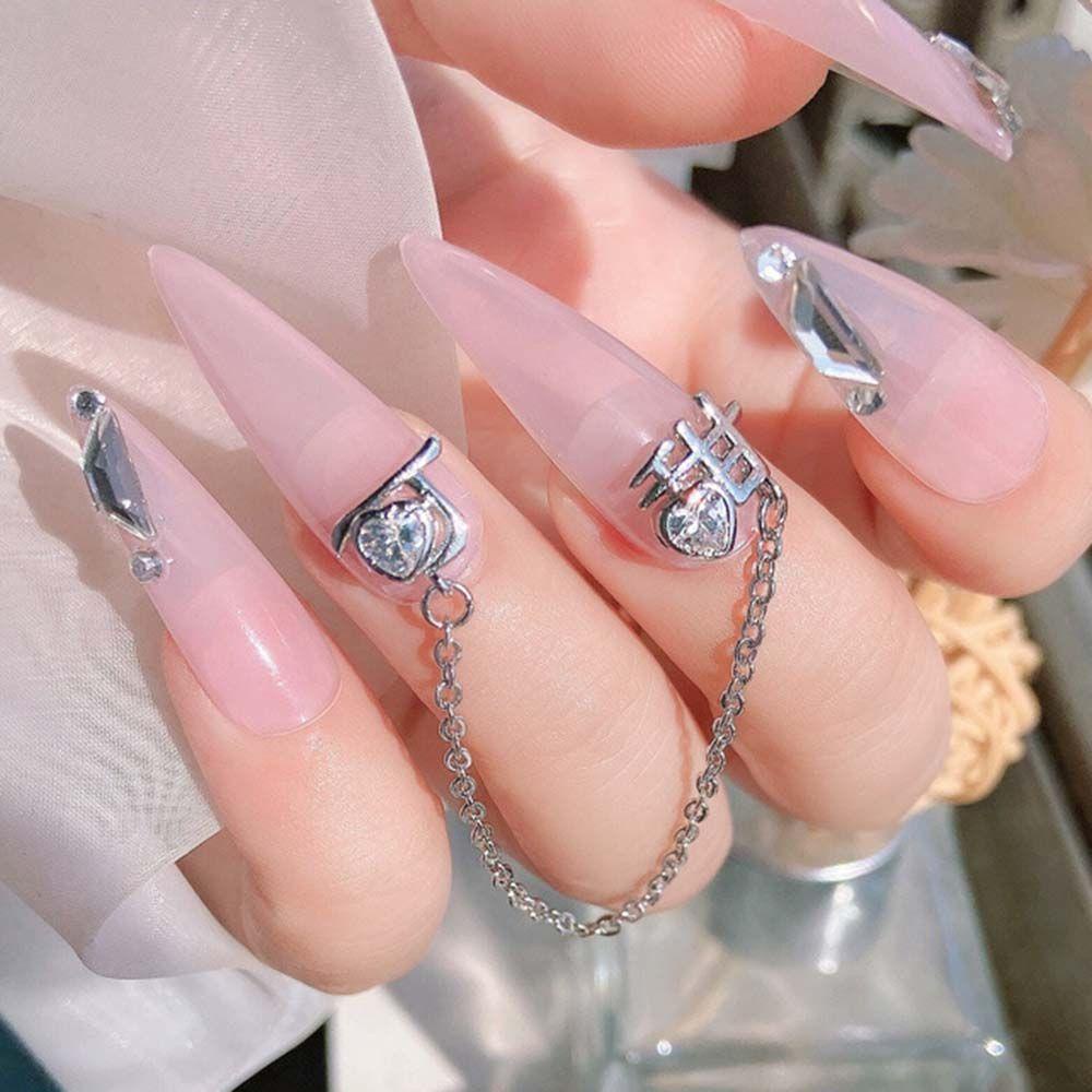 AUGUSTINA Agustina Tahun Baru Nail Art Meriah Shiny Manicure Tool Indah Flash DIY Nail Art Dekorasi