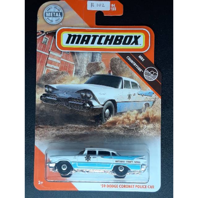 matchbox dodge coronet police