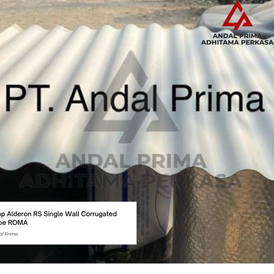 Harga Spesial.. Atap Alderon RS Type Roma - Alderon Single Wall Corrugated