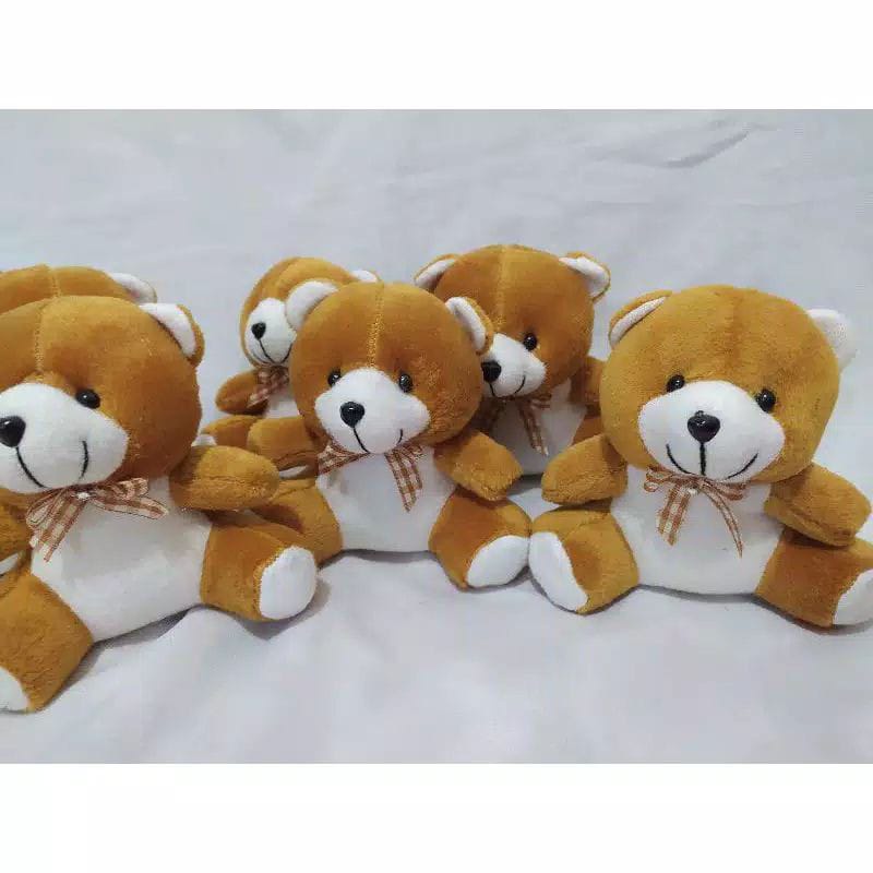 Boneka beruang teddy bear mini / tedy bear kecil murah / boneka buket kecil 15 cm