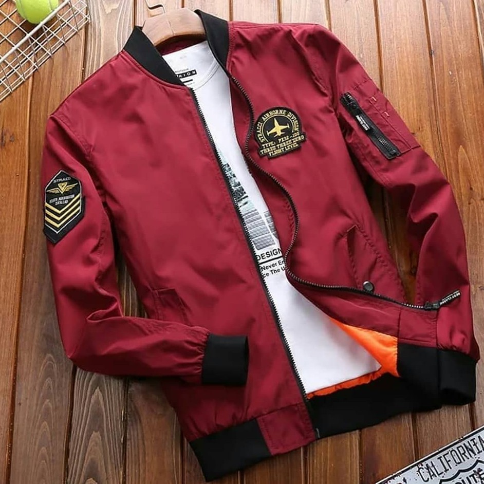 Pro Collection - Jaket Bomber Pria - Jet Bomber Jaket