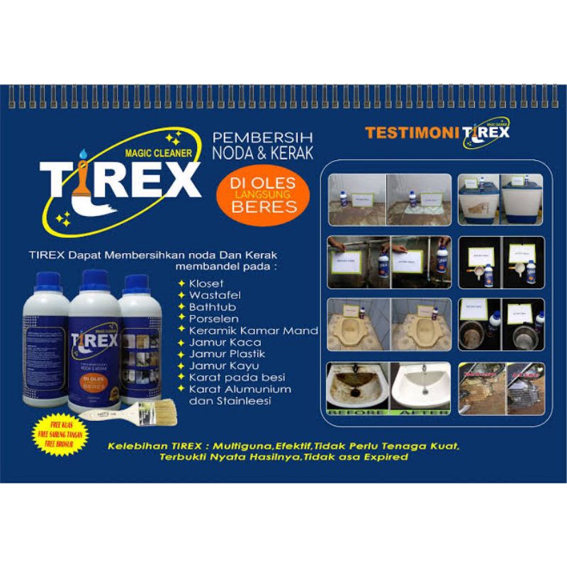 TIREX Cairan pembersih Serbaguna. Free ongkir Bandar Lampung
