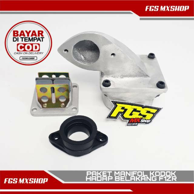 Manifold Intake F1ZR Kodok Hadap Belakang Membram RX Z Karet Intake 28 Paket Maniful F1ZR
