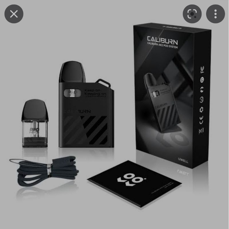 ak2 caliburn uwell pod original kit ( bukan gk2 vision xlim argus a3 ursa