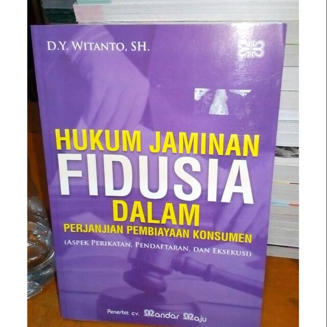 Hukum Jaminan Fidusia