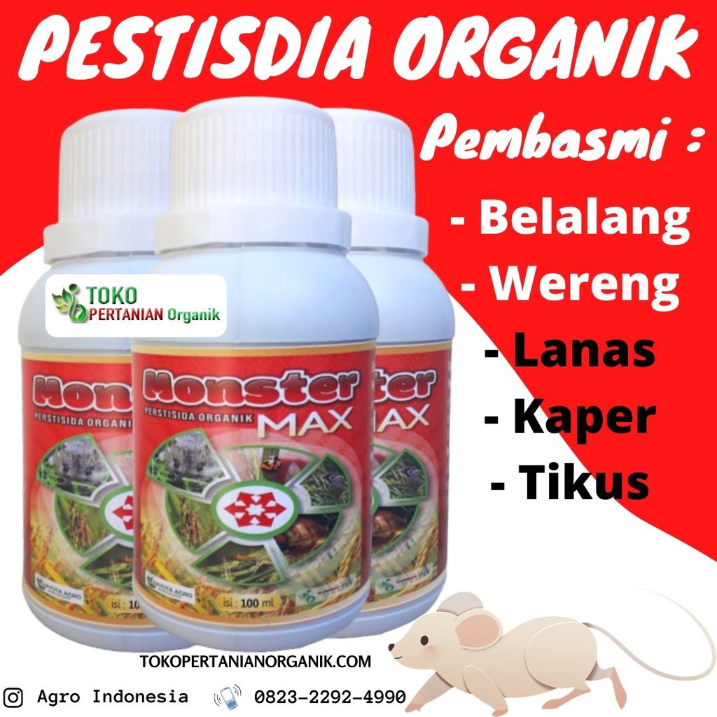 Pestisida Pembasmi Semut Pada Tanaman/ Pestisida Pembasmi Hama MONSTER MAX