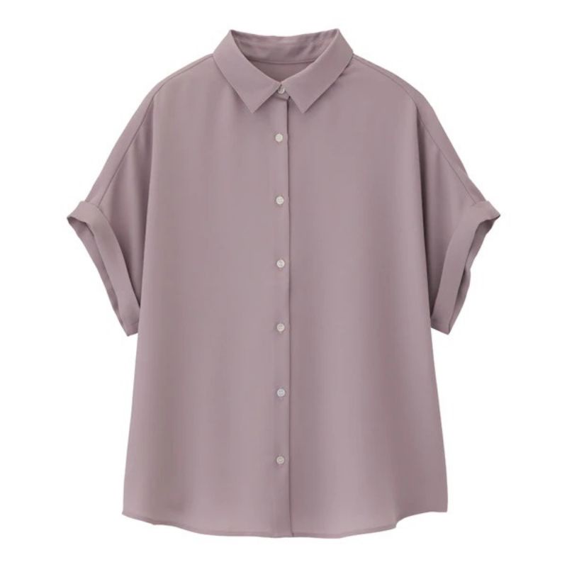 Kemeja Wanita GU* Uniqlo Airy Shirt Original Branded