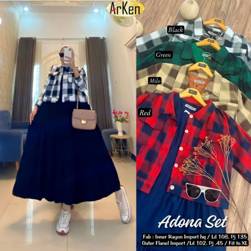 BAJU 'ADONA SET  BY ARKEN