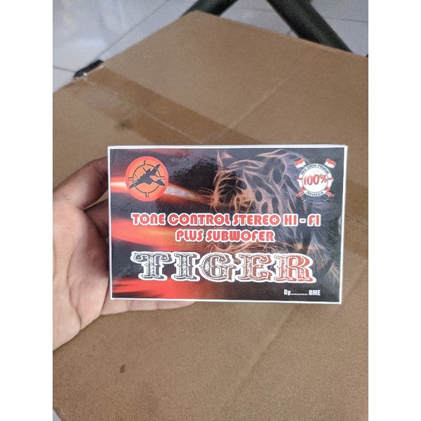 Tone Control Stereo + Subwoofer Tiger