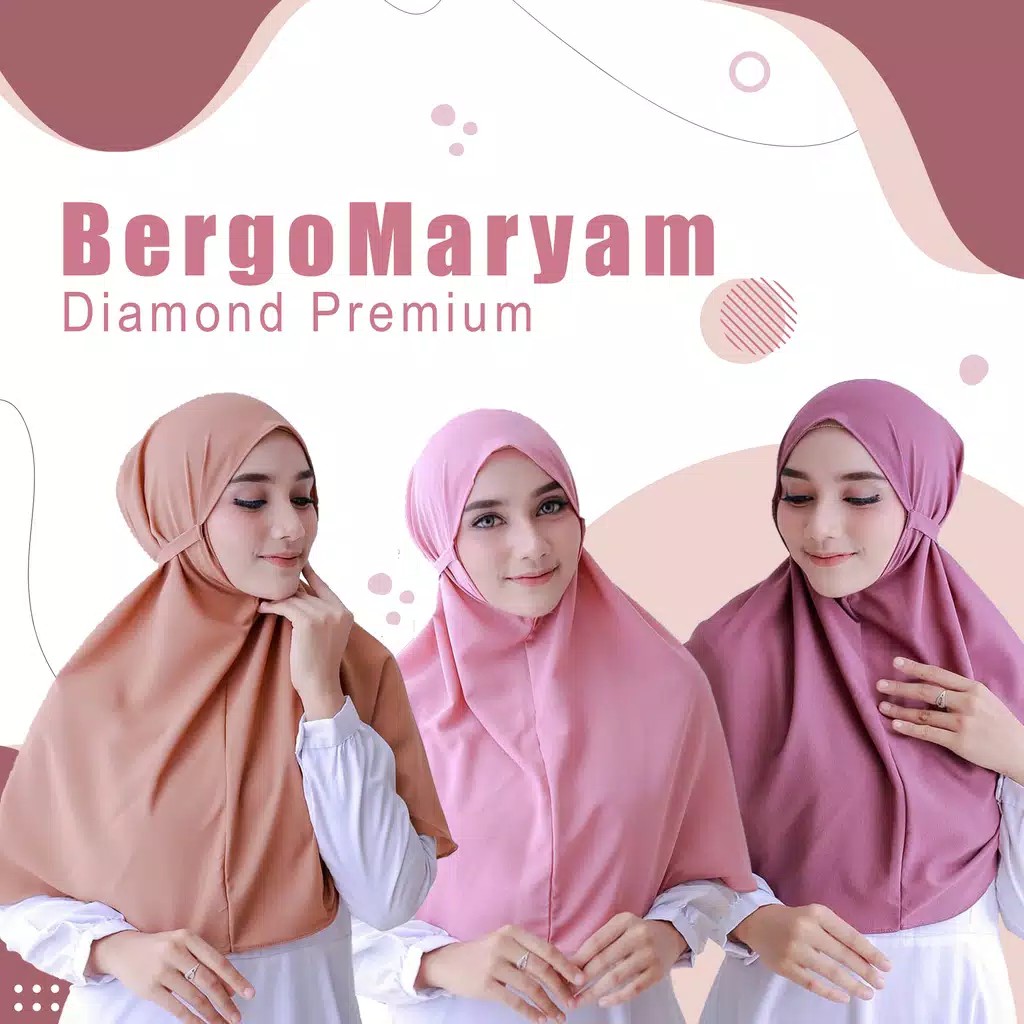 HIJAB BERGO TAMBAHAN ISI HAMPERS