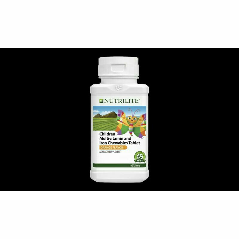 Jual NUTRILITE children multivitamin and iron chewables Tablet Shopee