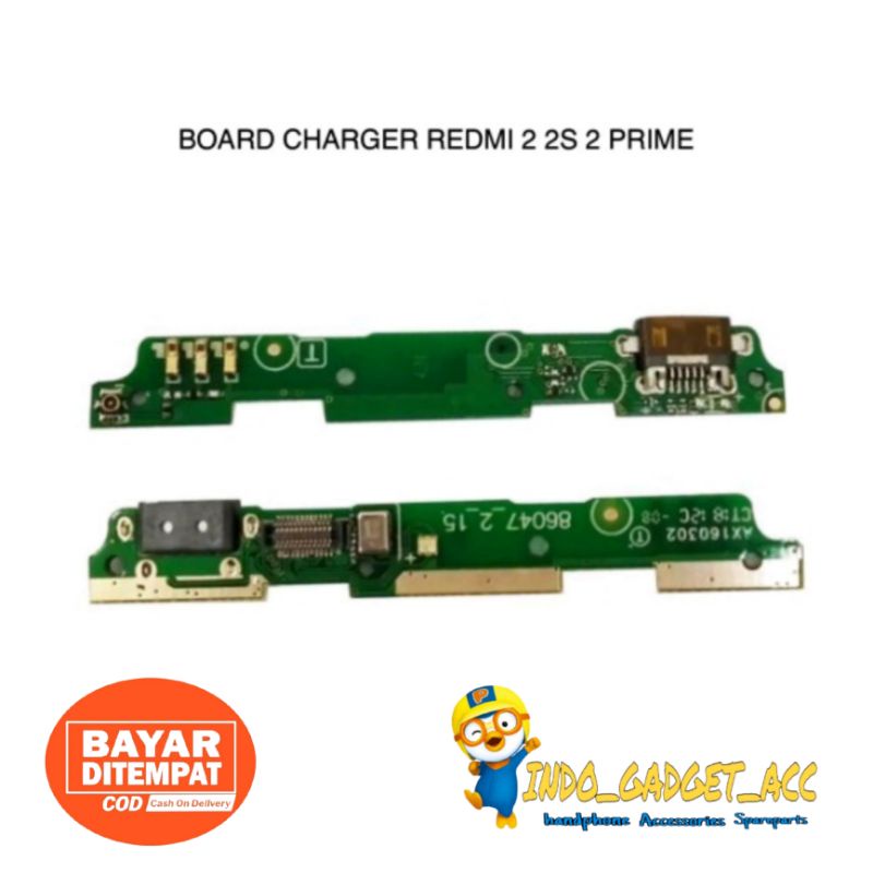 BOARD KONEKTOR CONEKTOR CHARGER PAPAN CAS XIAOMI REDMI 2 / 2S / 2 PRIME - PLUG
