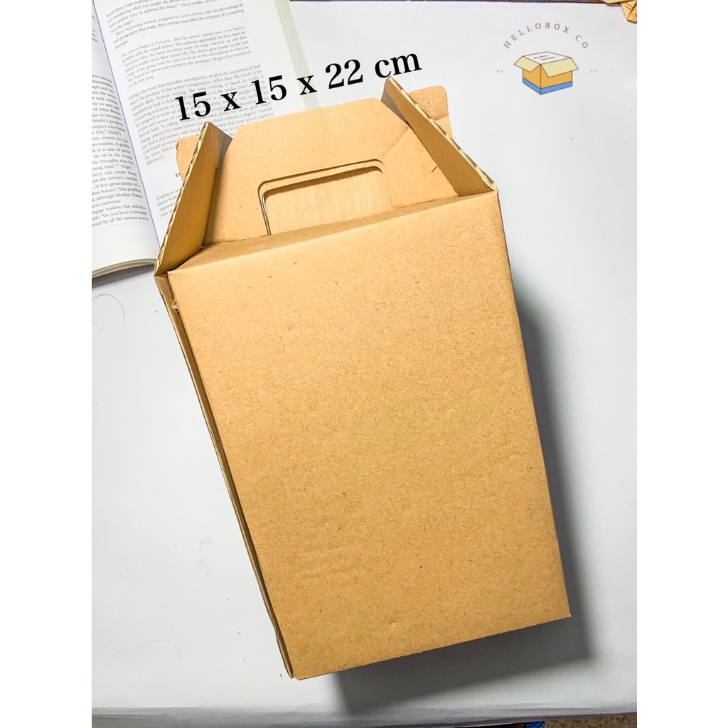 

Kardus Box Jinjing 15x15x22 cm - Polos/Packing/Packaging/Tas/Box/Hampers/Gable Box/Kue Kering