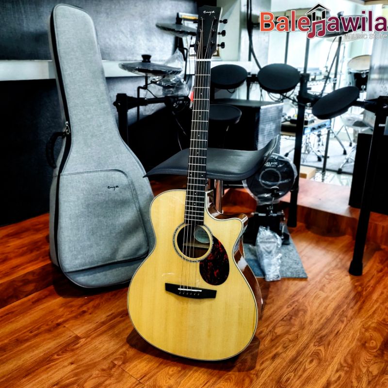 Guitar Accoustic Gitar Akustik Enya Ega Q1M Q 1 M Q1M Bonus Tas