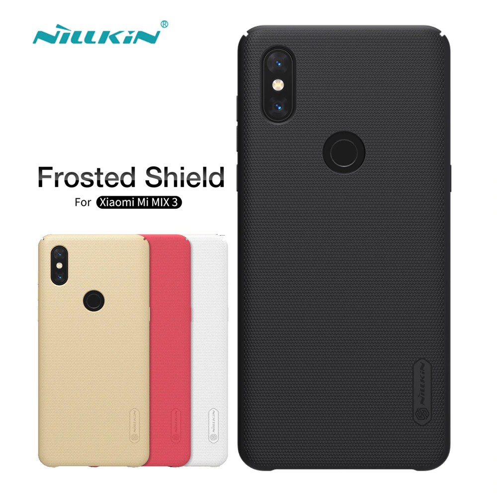 Xiaomi Mi Mix 3 Case Nillkin Frosted Shield Hard Back Cover Matte Case For Xiaomi Mi Mix 3 Bumper
