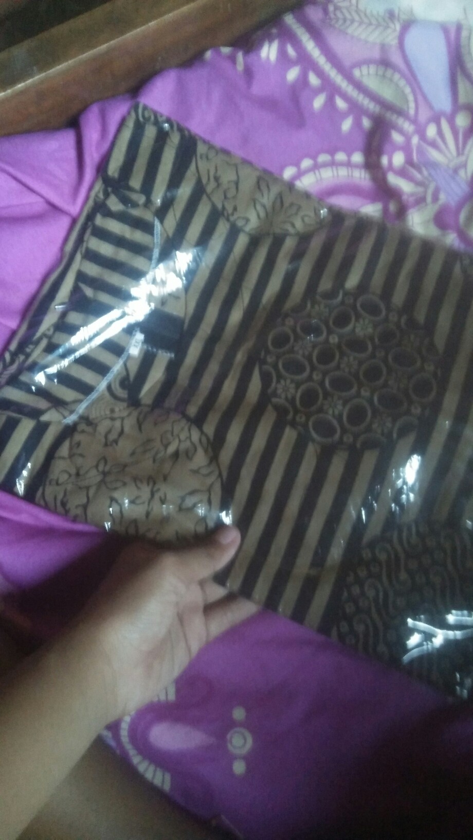 Cod - Dt Collection Dress Batik Wanita / Cewek Lengan Pendek