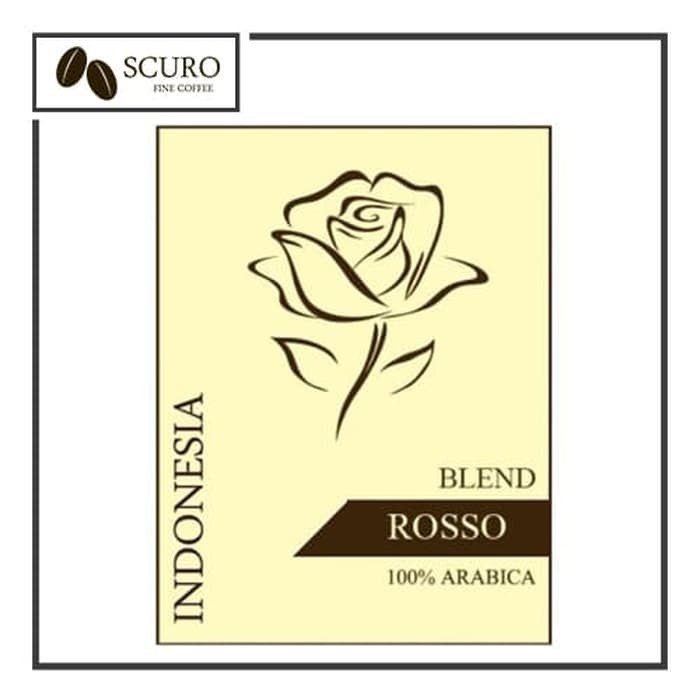 

Scuro Espresso Blend Rosso Bianca- 200 gram -01