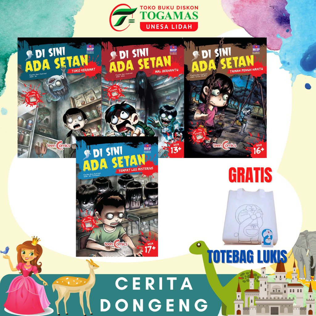 BUKU ANAK SERI DI SINI ADA SETAN